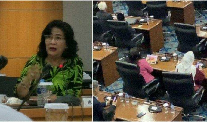 Viral Kepergok Diduga Main Judi Slot, Anggota DPRD Cinta Mega Malah Salahkan Rapat Paripurna